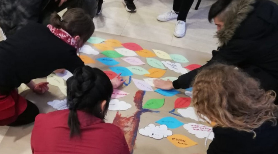 Jóvenes atendidos en Azarbe participan en unas jornadas sobre igualdad y violencia de género